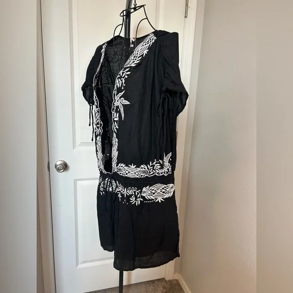 Free People Weila Embroidered Romper - Picture 7 of 17